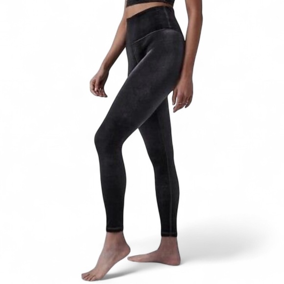 Athelta Elation Velvet Full Length Activewear Tights Leggings Women's Medium - Picture 1 of 9